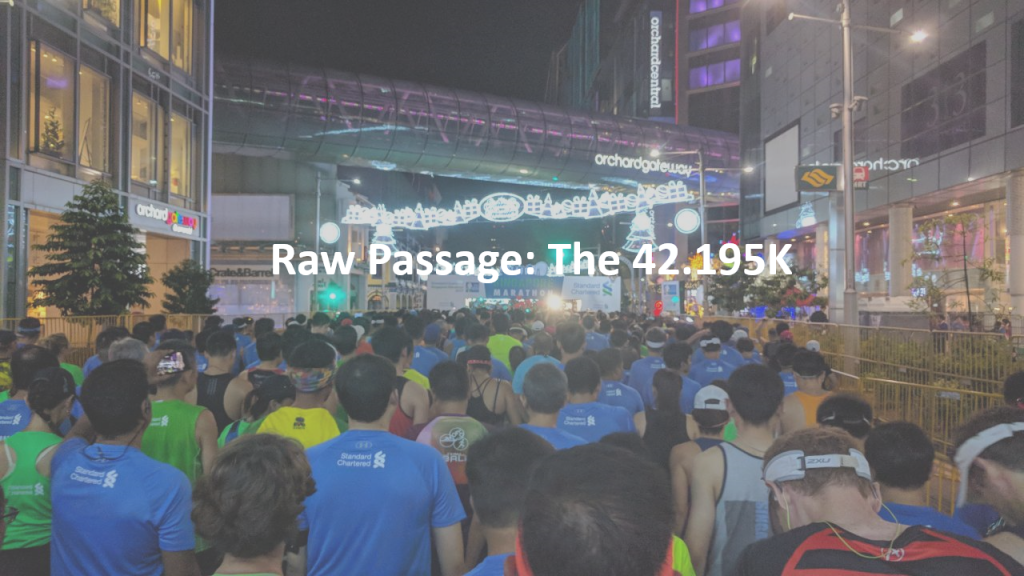 Raw Passage: The 42.195K